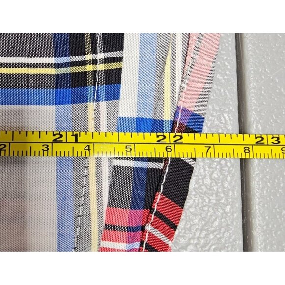 J‎ Crew Womens M Modern Tartan Plaid Button Down Shirt - Picture 9 of 12